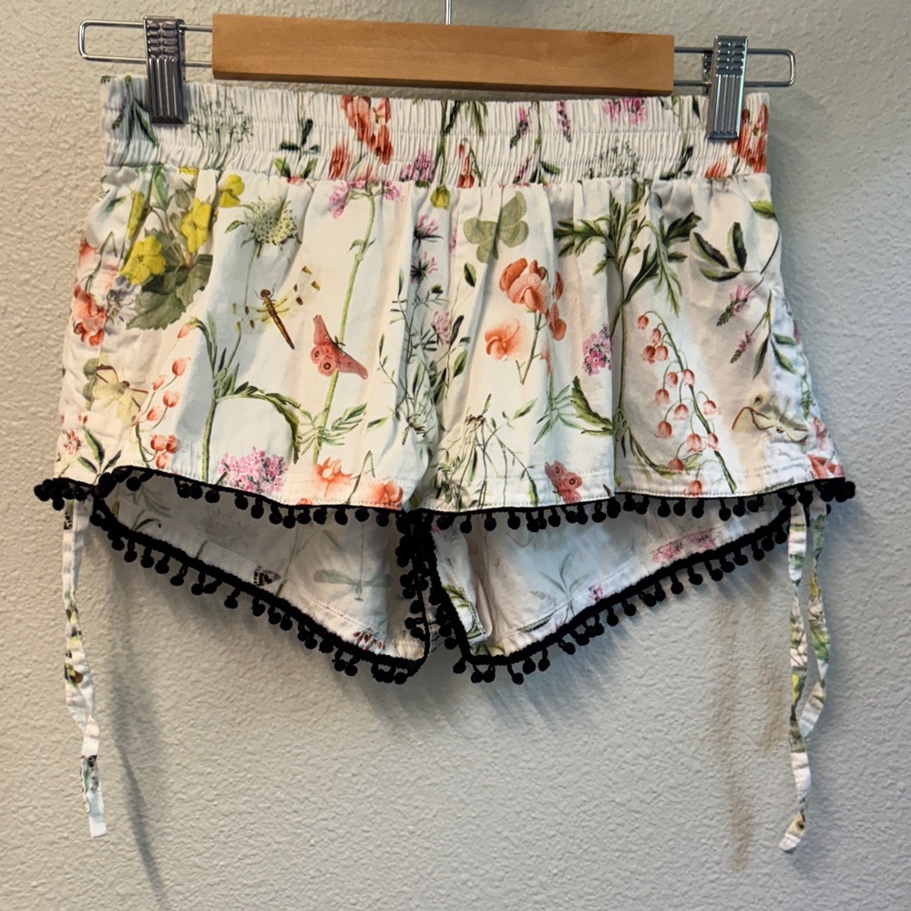 San Lorenzo Bikinis Cheeky Shorts with ruched side ties